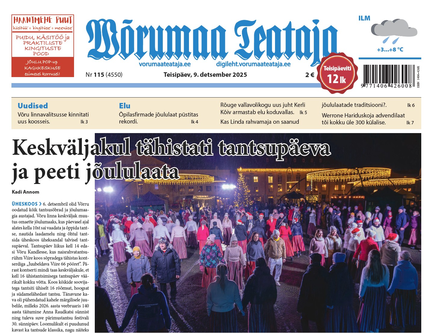 9. detsembri digileht 2025